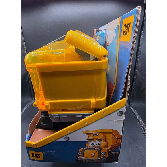 Cat Junior Crew Fix-It Phillip Toy Truck With Lights & Sounds Learning Workbench - Picture 9 of 10